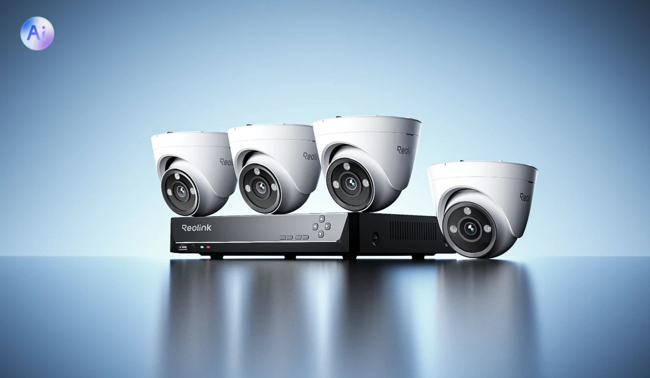 Reolink 12MP UHD Security System With AI Video Search