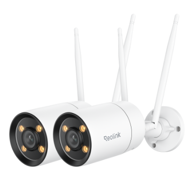 ColorX Smart 2K Wi-Fi Security Camera with True Full-Color Night Vision