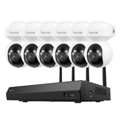 Reolink 4K Smart Wi-Fi 6 Camera System with Auto Tracking