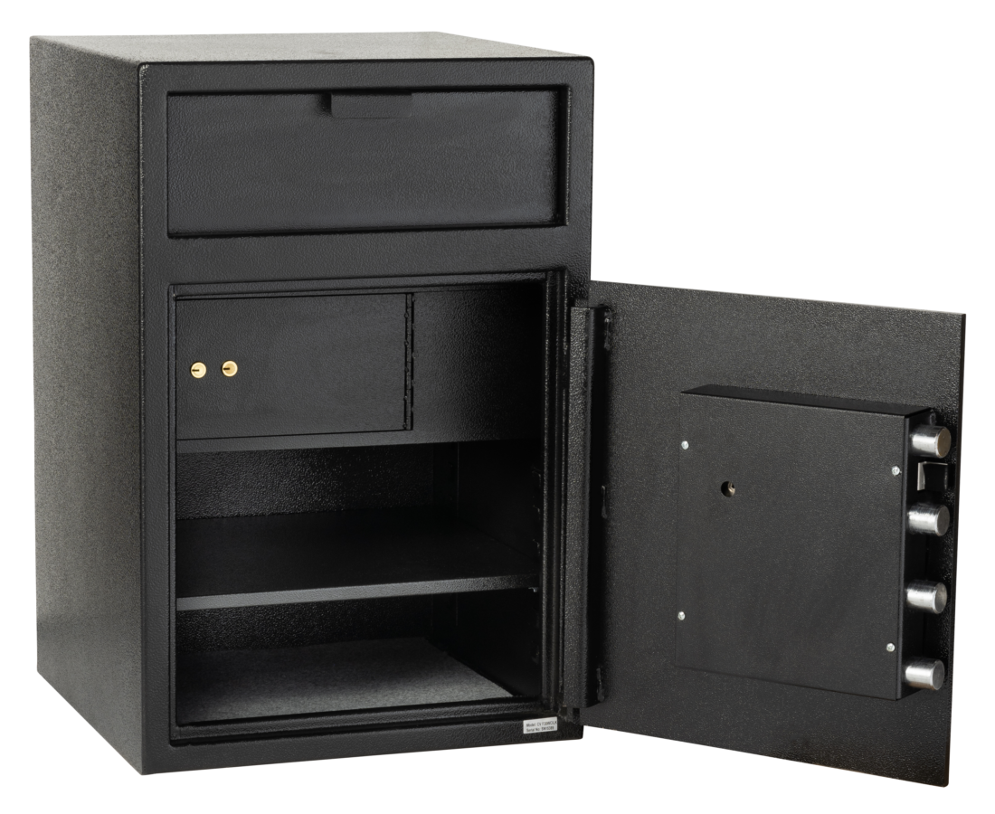 Hayman CashVault CV F30WILK C Front Loading Depository Safe with Inner Locker