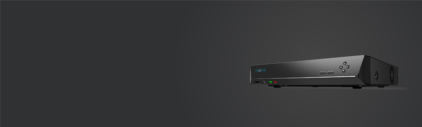 Reolink 12-Channel* PoE NVR for 24/7 Continuous Recording