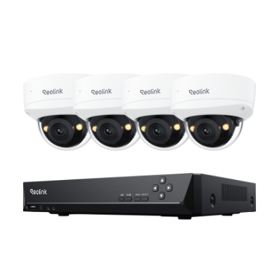 Reolink Smart 4K 8MP IK10 PoE Surveillance System with Smart Detection