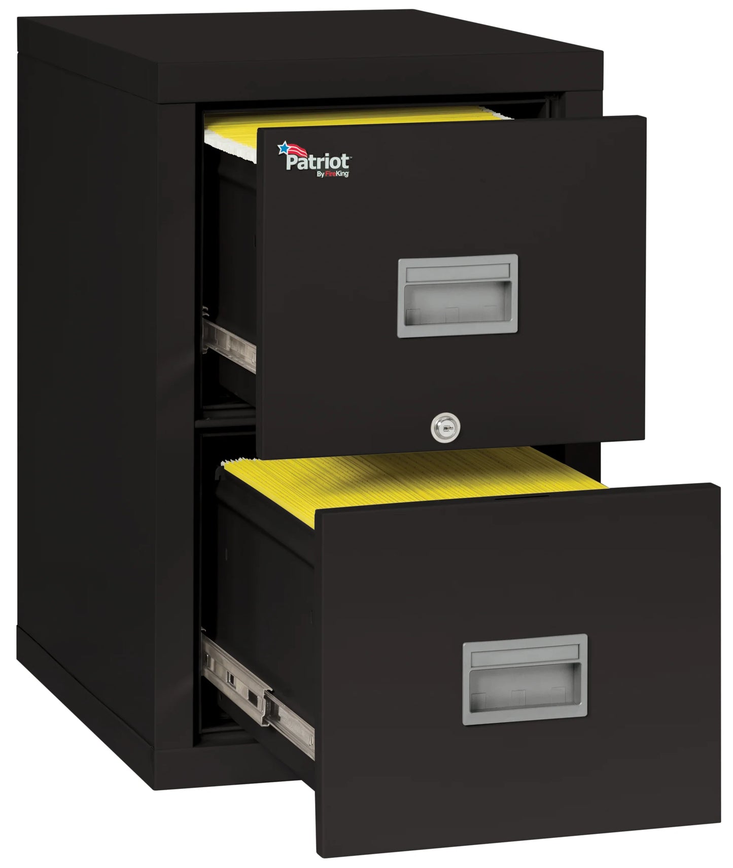 FireKing Patriot Series - 1-Hour Fire Rated Vertical File Cabinet - 2 or 4 Drawers