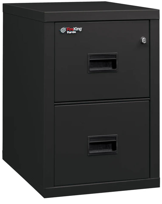 FireKing Turtle Series - Space Saving Vertical File Cabinet - 1-Hour Fire Rated - 2 or 4 Drawers