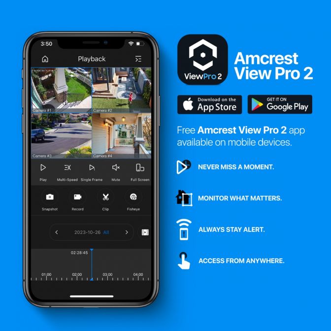 Amcrest 4K / 8MP Outdoor PTZ POE + IP Camera Pan Tilt Zoom (Optical 25x Motorized) Human and Vehicle Detection AI, Perimeter Protection, 328ft Night Vision POE+ (802.3at) IP8M-2899EW-AI-V2