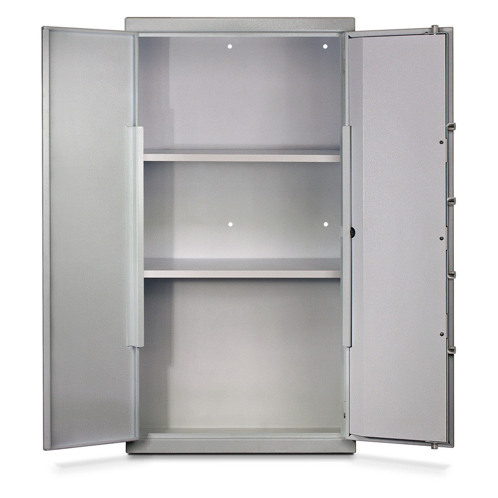 Mesa Safe MRX1000E Pharmacy Security Safe – Double Door, Electronic Lock, Steel Construction, White Finish