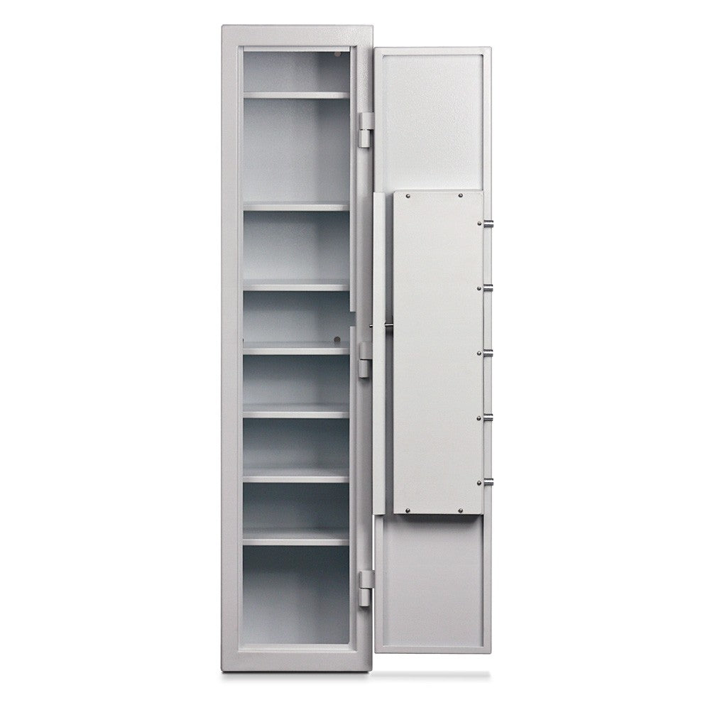 Mesa Safe MRX2000E Pharmacy Security Safe – Double Door, Electronic Lock, Steel Construction, White Finish