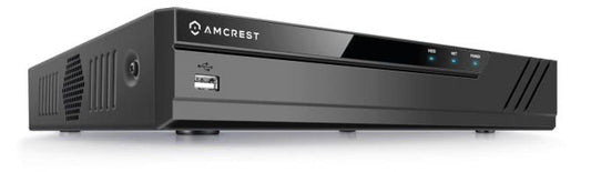 Amcrest 5MP System 16CH 8-Port PoE NVR 8x 5MP Turret IP PoE Cam 3TB