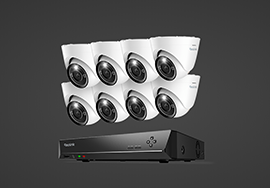12MP PoE Security System with Color Night Vision