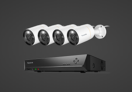Smart 12MP PoE Surveillance System with Spotlights
