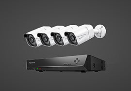 4K Ultra HD Security System with Smart Detection