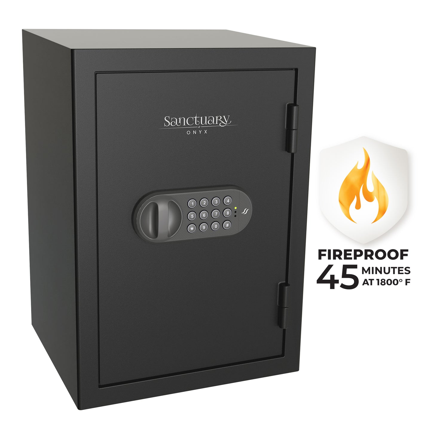Sanctuary Onyx SA-ONYX3 Fireproof Home Safe