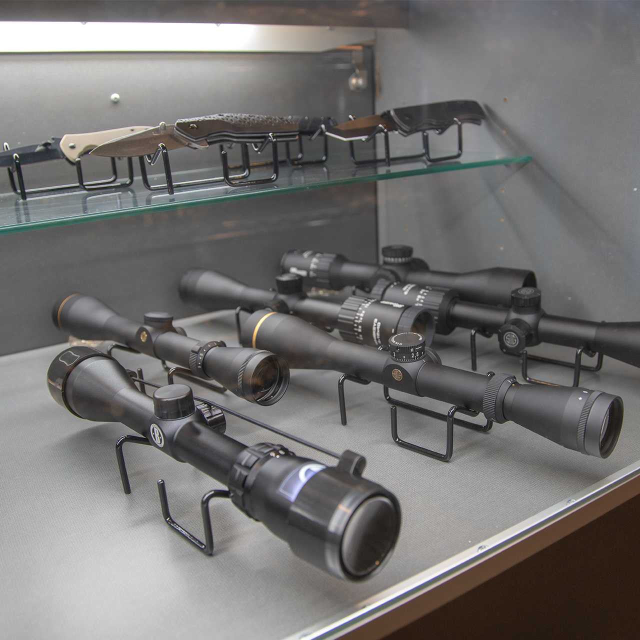 Scope / Knife / Suppressor Display Stands