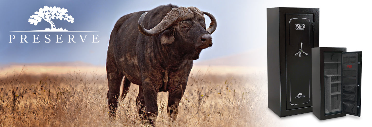 Sports Afield Preserve SA5924P-BIO 24-Gun Biometric Safe