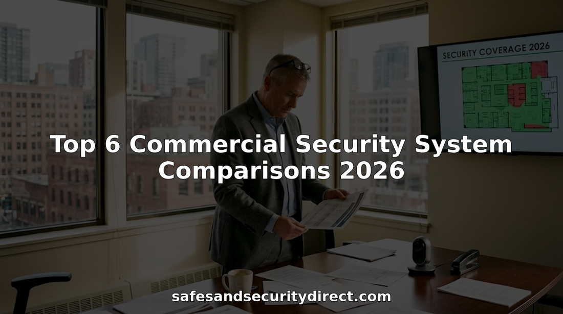 Security system comparison in office setting