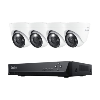 Reolink 4K Smart PoE Camera System with Color Night Vision & 3X Optical Zoom