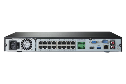 Nocturnal series Lorex 4K Wired NVR Security System (32-Camera Capable) with 8TB Storage