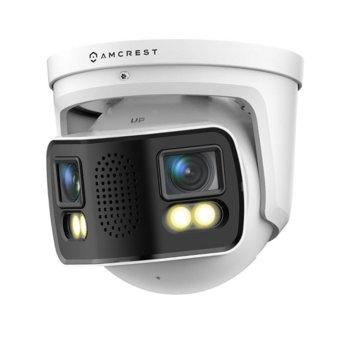 Amcrest Dual-Lens 4K Outdoor Security