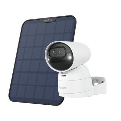 Argus Track Dual Lens Camera with Solar Panel