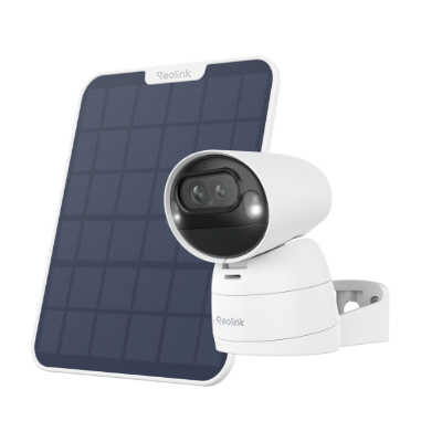 Argus Track Dual Lens Camera with Solar Panel