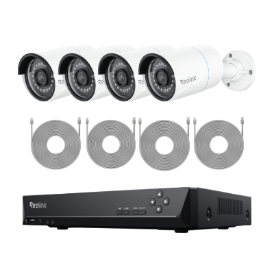 Reolink 5MP Security Camera Kit with Person/Vehicle Detection