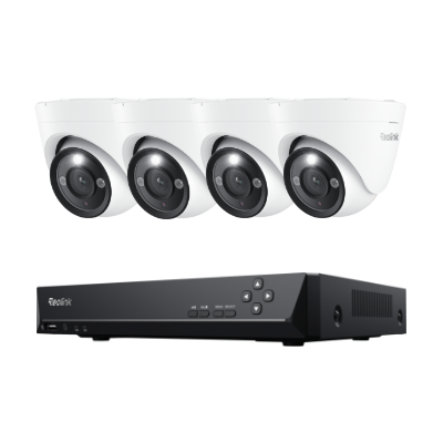 12MP UHD Security System With 24/7 Full Color Images