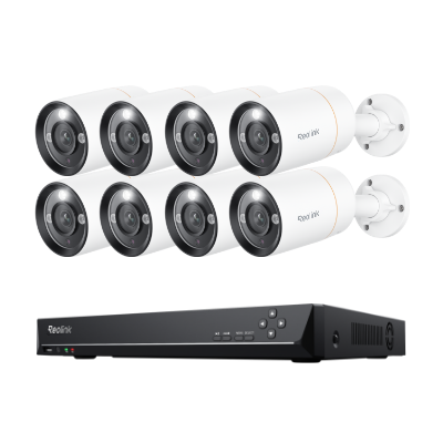 Reolink Smart 12MP PoE Security System with 24/7 Recording