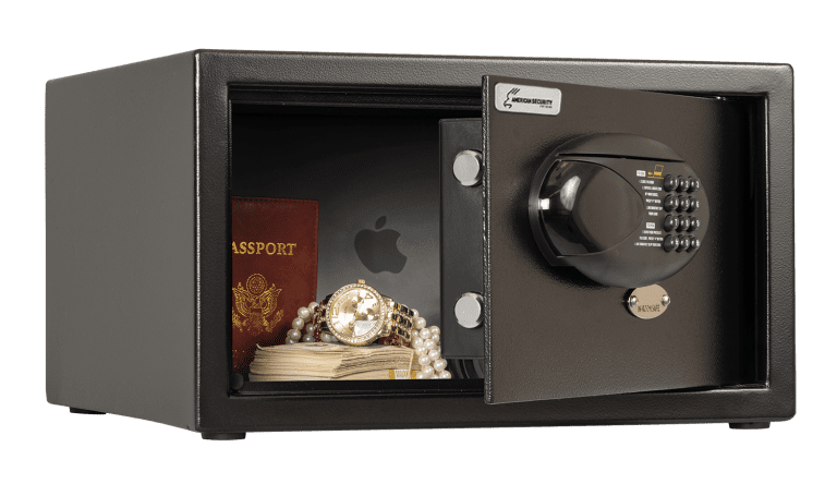 American Security IRC916 In-Room Safe – Compact Hotel & Home Security Safe