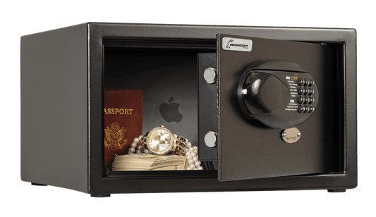 American Security IRC916 In-Room Safe – Compact Hotel & Home Security Safe