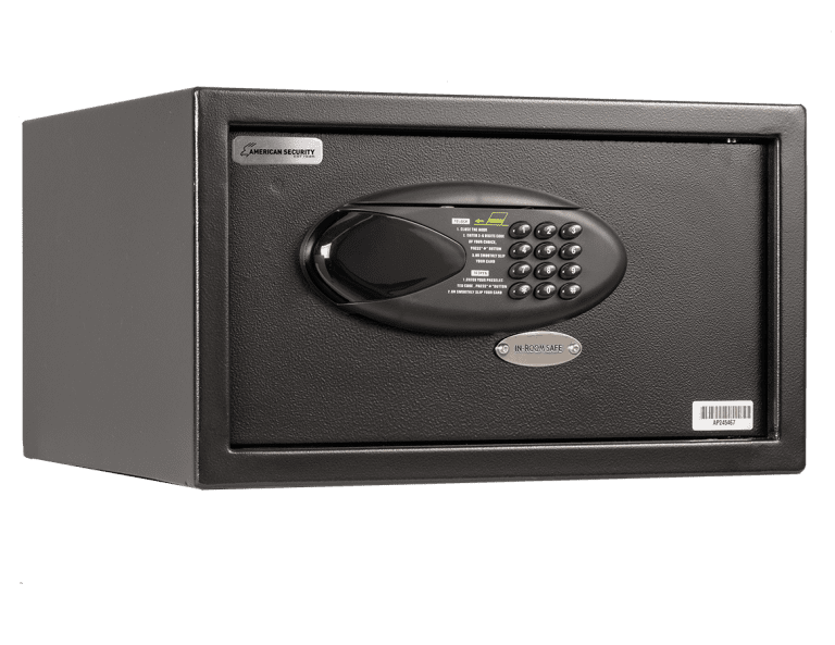 American Security IRC916 In-Room Safe – Compact Hotel & Home Security Safe