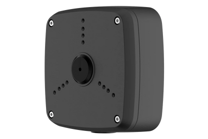 Outdoor Square Junction Box for 3 Screw Base Cameras (Metal)