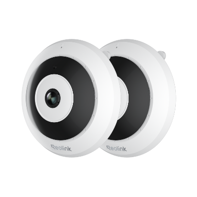 Reolink 360° Panoramic Indoor Fisheye Camera with 6MP, Built-in Siren & Two-Way Audio