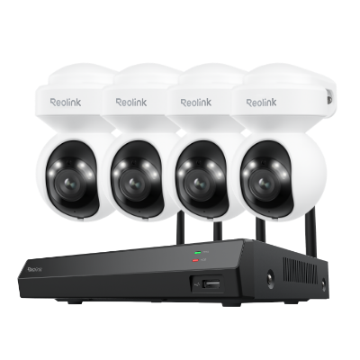 Reolink 4K Smart Wi-Fi 6 Camera System with Auto Tracking