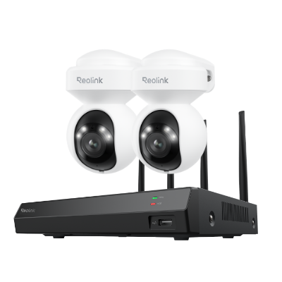 Reolink 4K Smart Wi-Fi 6 Camera System with Auto Tracking