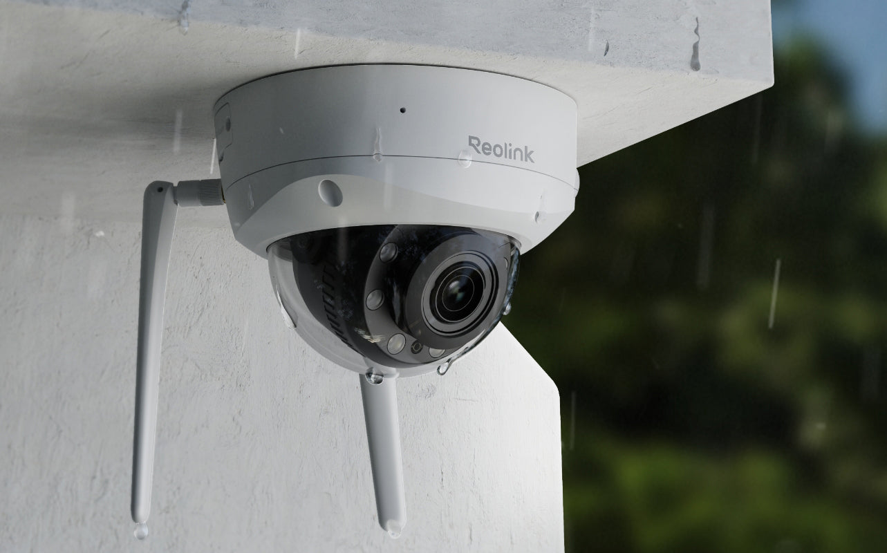 4K IK10 Vandal-Proof Wi-Fi 6 Security Camera with 5X Optical Zoom