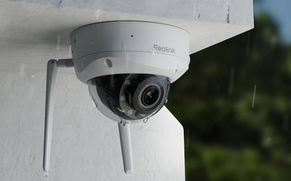 4K IK10 Vandal-Proof Wi-Fi 6 Security Camera with 5X Optical Zoom