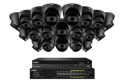 Nocturnal series Lorex 4K Wired NVR Security System (32-Camera Capable) with 8TB Storage