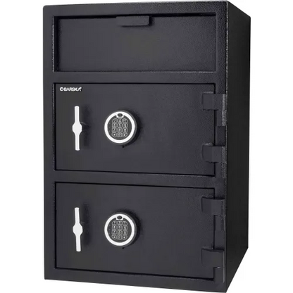 Barska AX13312 Two Lock Keypad Depository Safe - 20"W x 20"D x 30"H, 1.6/2 Cubic Ft.