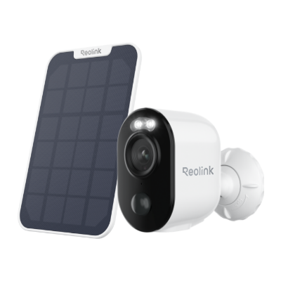 3MP Wireless Solar & Battery Powered Security Camera with Smart Detection