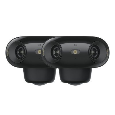 Smart 4K ColorX Dual-Lens Solar/Battery Camera with 180° Panorama