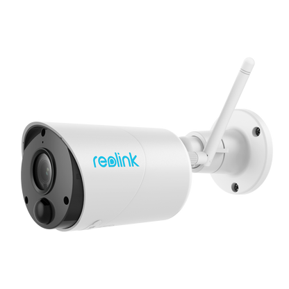 Wire-Free Wireless Outdoor Battery/Solar-Powered Security Camera