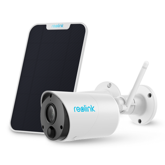 Wire-Free Wireless Outdoor Battery/Solar-Powered Security Camera