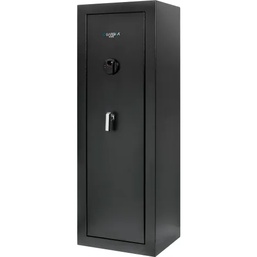 Barska® HQ1000 Biometric Keypad Rifle Safe, 19-5/8"W x 16"D x 57"H, Black