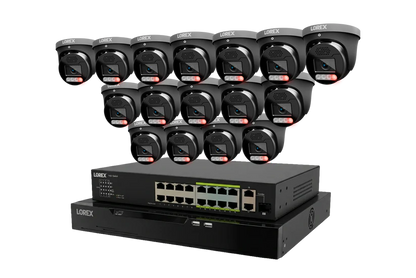 Lorex Connect X Series 4K 32-Channel Wired NVR System with X5 Turret Security Cameras - 8TB
