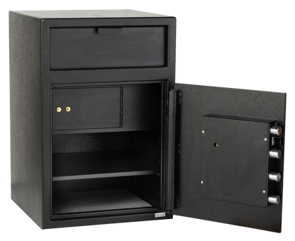 CashVault CV F30WILK C Front Loading Depository Safe with Inner Locker