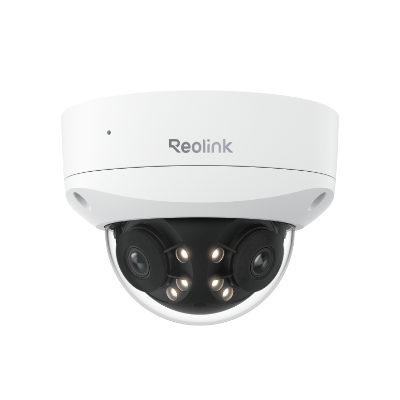 16MP UHD IK10 Vandal-Proof PoE Camera with 180° Panorama