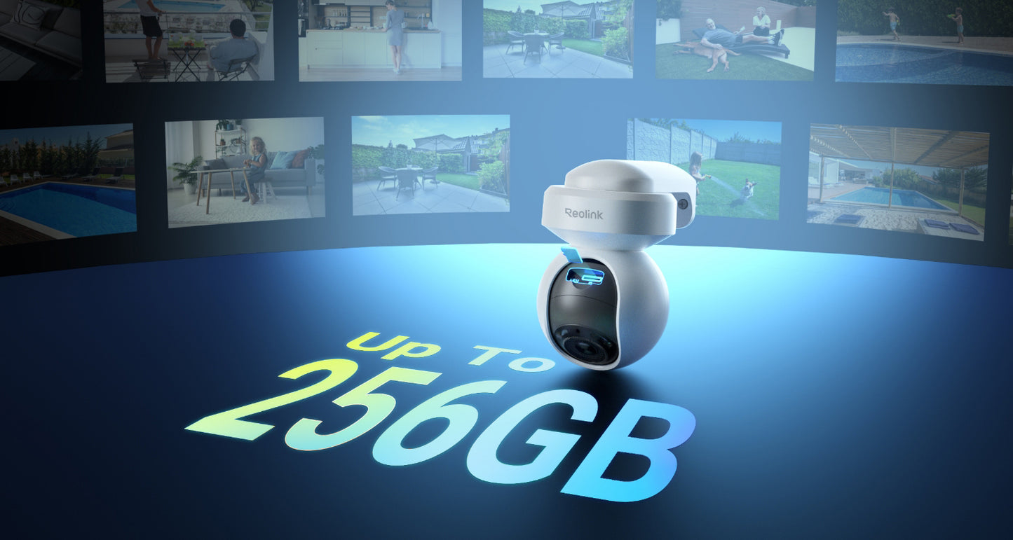 ColorX 2K 4MP Wi-Fi Surveillance Camera with True Full-Color Night Vision