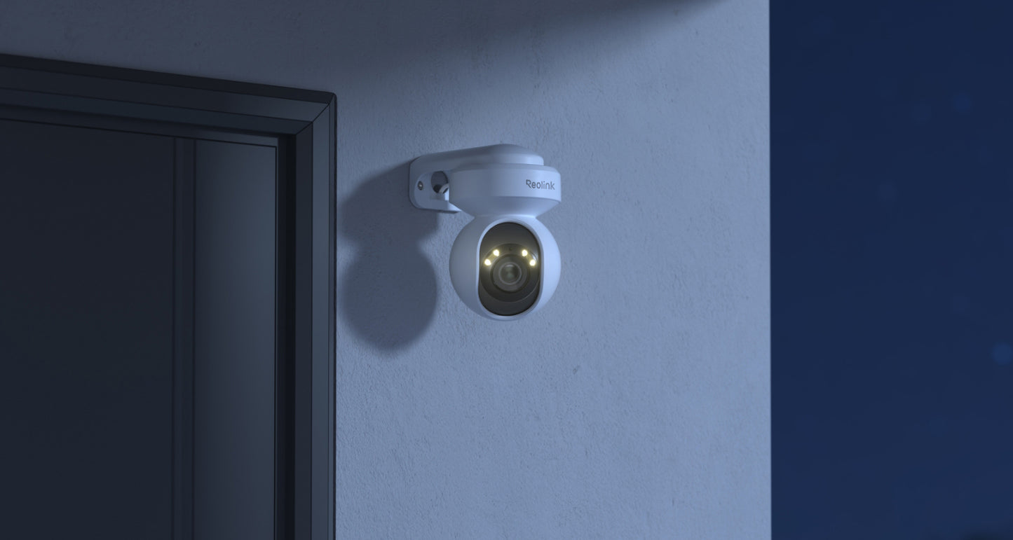 ColorX 2K 4MP Wi-Fi Surveillance Camera with True Full-Color Night Vision