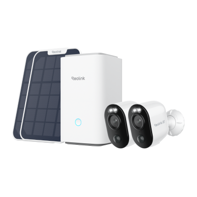 Reolink Wireless Security Center With 4K Standalone Battery/Solar Wi-Fi Cameras