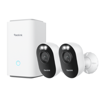 2K 4MP Wi-Fi Security System with Spotlight Night Vision